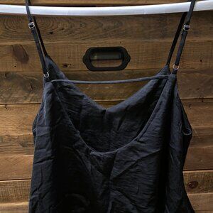 Audrey 3+1 tank top camisole. black. S/M